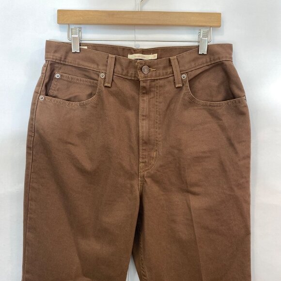 Levi's Women's 70's Movin' On High Rise Flare Jean Dark Brown Size 31 x 32 - Picture 4 of 13